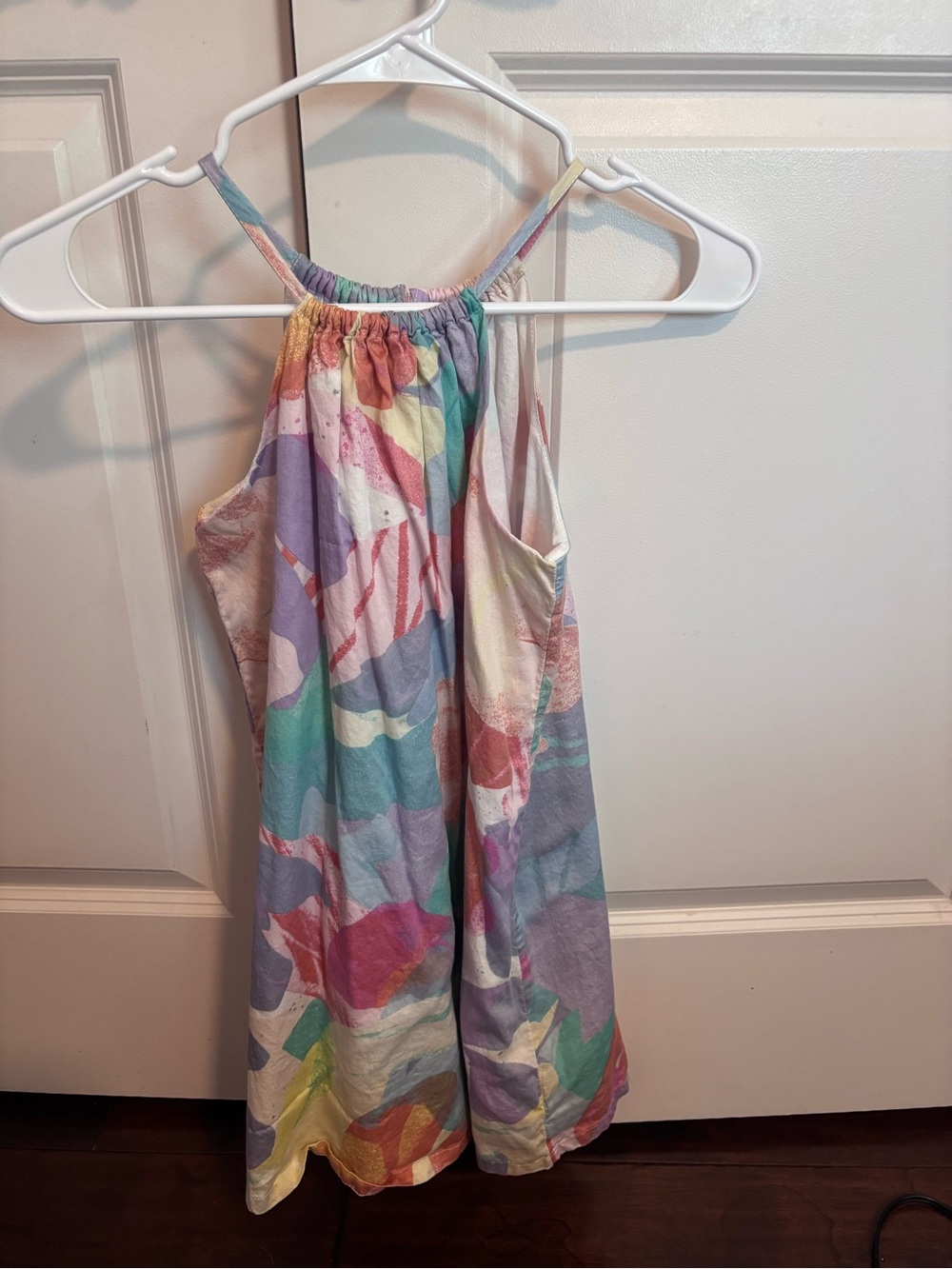 GAP Girls Pastel Watercolor Halter Dress